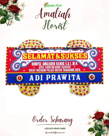 Papan Bunga Ucapan Selamat Jetfa